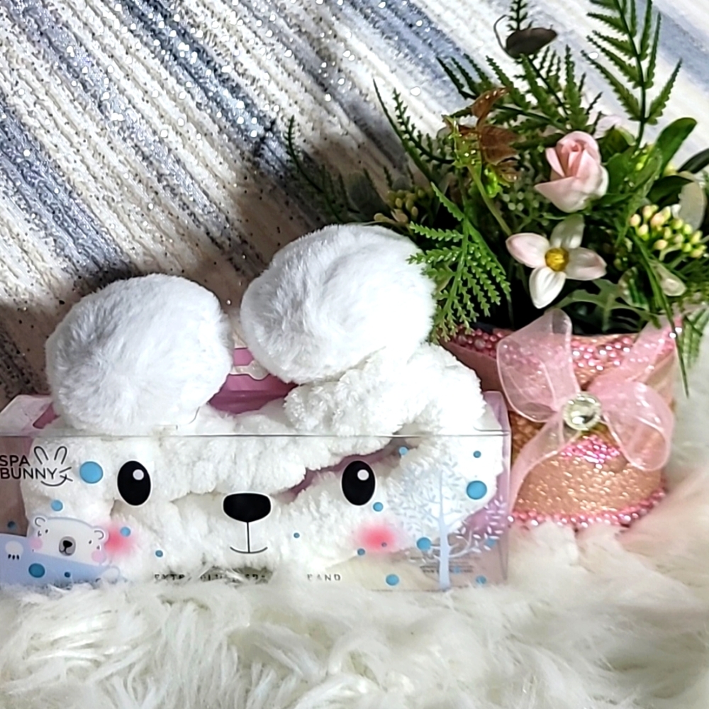 1933  SPA BUNNY Extra Plush Headband Spa